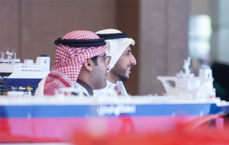 People at UAE Maritime Week